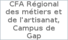 CFA Régional des métiers et de l'artisanat, Campus de Gap